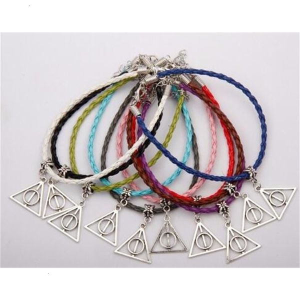 factorymdoependant hallows deathly 50pcs/bag charm antique silver multi 20+5cm leather rope bracelet women jewelry a
factorymdoependant hallows deathly 50pcs/bag charm antique silver multi 20+5cm leather rope bracelet women jewelry a