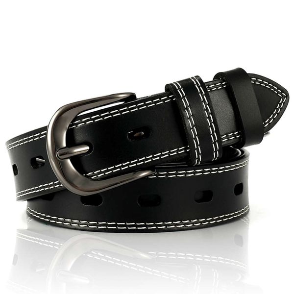 versatile simple korean decorative jeans with fashion trend student pure cow leather women's belt, Black;brown
versatile simple korean decorative jeans with fashion trend student pure cow leather women's belt, Black;brown