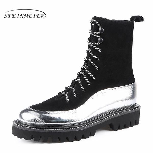 winter genuine leather boots women ankle boots comfortable quality soft shoes brand designer handmade 2020 sliver black
winter genuine leather boots women ankle boots comfortable quality soft shoes brand designer handmade 2020 sliver black