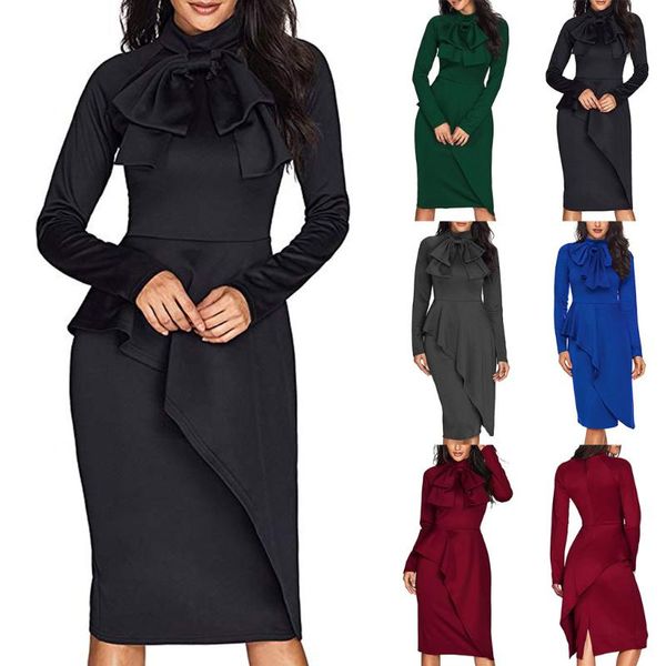 casual dresses woman dress 2021 spring vintage butterfly collar long party women slim office pencil bodycon 2xl, Black;gray
casual dresses woman dress 2021 spring vintage butterfly collar long party women slim office pencil bodycon 2xl, Black;gray