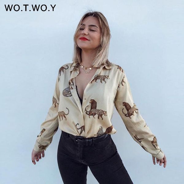 wotwoy leopard printed chiffon blouses women high street long sleeve blouse shirt women spring summer femme blusa feminina1, White
wotwoy leopard printed chiffon blouses women high street long sleeve blouse shirt women spring summer femme blusa feminina1, White