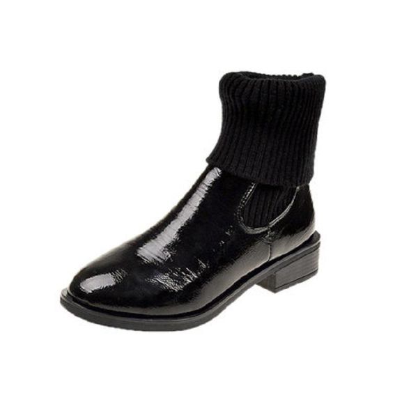 boots 2021 autumn women's casual short comfortable two wear wool thick with low heel korean version, Black
boots 2021 autumn women's casual short comfortable two wear wool thick with low heel korean version, Black