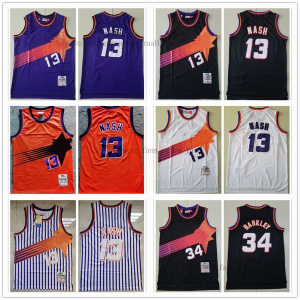 retro basketball jersey charles 34 barkley jerseys steve 13 nash colour white purple blue orange black stitched mitchell&ness 1992-93 1996-9, Black;red
retro basketball jersey charles 34 barkley jerseys steve 13 nash colour white purple blue orange black stitched mitchell&ness 1992-93 1996-9, Black;red