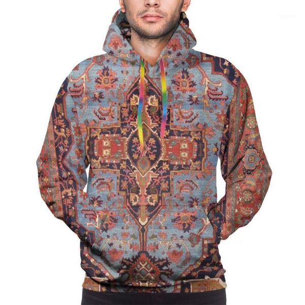3d digital all over print traditional persian isfahan vintage carpet style mens casual hoodie hooded pullover hoody with pocket1, Black 
3d digital all over print traditional persian isfahan vintage carpet style mens casual hoodie hooded pullover hoody with pocket1, Black