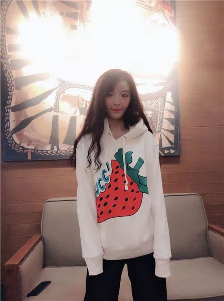new autumn/winter 2020 strawberry print hoodie for women with loose hoodie for lovers with long sleeves,22, Black
new autumn/winter 2020 strawberry print hoodie for women with loose hoodie for lovers with long sleeves,22, Black