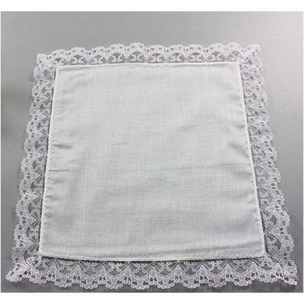 25cm white lace thin handkerchief 100% cotton towel woman wedding gift party decoration cloth napkin diy plain blank h sqcryc pp2006
25cm white lace thin handkerchief 100% cotton towel woman wedding gift party decoration cloth napkin diy plain blank h sqcryc pp2006