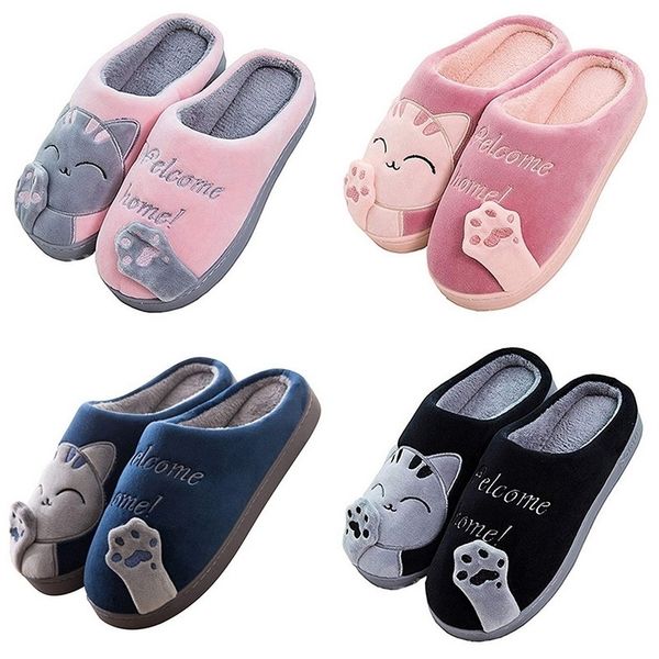 dropship women winter home slippers non-slip soft winter warm cartoon house slippers indoor bedroom lovers couples floor y201026, Black
dropship women winter home slippers non-slip soft winter warm cartoon house slippers indoor bedroom lovers couples floor y201026, Black