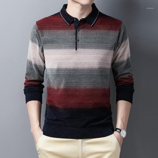 soft men's pull-neck long sleeve sweater for autumn 2020 casual men's sweater striped for cold fashion style mens clothes1, White;black
soft men's pull-neck long sleeve sweater for autumn 2020 casual men's sweater striped for cold fashion style mens clothes1, White;black