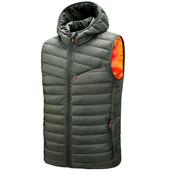 men's vest winter down vest casual waistcoat men lightweight sleeveless jacket plus size 4xl men's hooded warm overcoats 201104, Black
men's vest winter down vest casual waistcoat men lightweight sleeveless jacket plus size 4xl men's hooded warm overcoats 201104, Black
