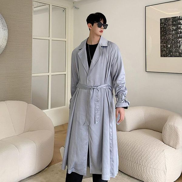male fashion casual cardigan windbreaker jacket overcoat men new folds satin style loose thin long trench coat outerwear1, Tan;black
male fashion casual cardigan windbreaker jacket overcoat men new folds satin style loose thin long trench coat outerwear1, Tan;black