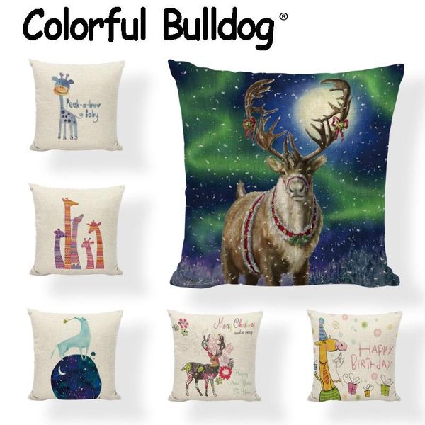 Hot Sale Linen Pillow Cover Nordic Style Square Deer Snowflake Cushion Cover Home Sofa Bedroom Decorative Pillow Case 45x45 CM
Hot Sale Linen Pillow Cover Nordic Style Square Deer Snowflake Cushion Cover Home Sofa Bedroom Decorative Pillow Case 45x45 CM