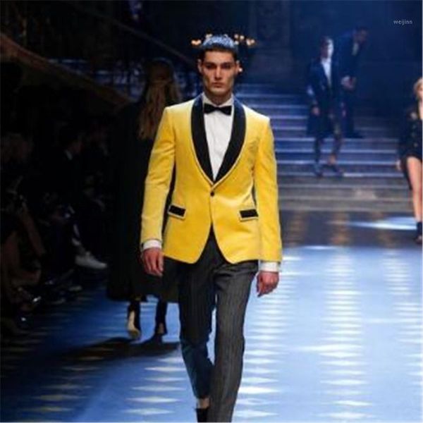 latest coat pant designs yellow mens suits 2 pieces(jacket+pant) shawl lapel custom tuxedo groom terno1, White;black
latest coat pant designs yellow mens suits 2 pieces(jacket+pant) shawl lapel custom tuxedo groom terno1, White;black