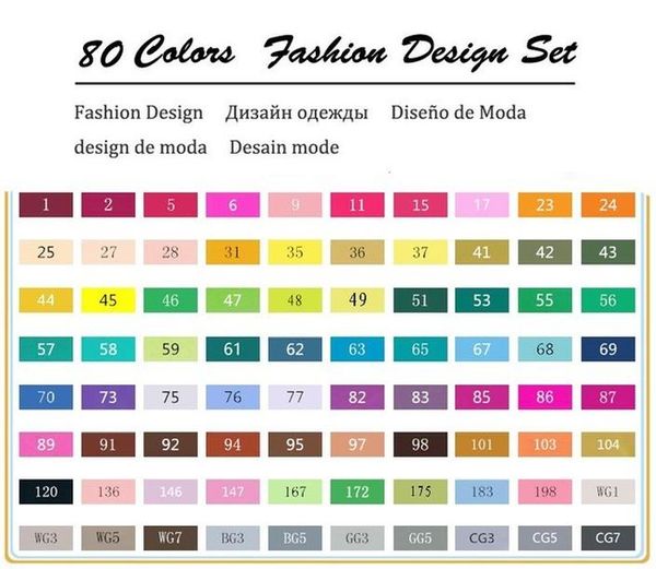 30 40 60 80 pcs цвета двойные головные маркеры художественного искусства набор для рисования рисования художественные принадлежности маркер, Black;red
30 40 60 80 pcs цвета двойные головные маркеры художественного искусства набор для рисования рисования художественные принадлежности маркер, Black;red