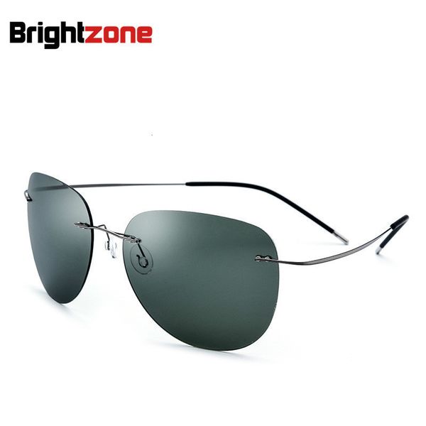 new fashion 100% pure titanium polaroid polarized super-thin lightest rimless sunglasses gray rim dark-green lens
new fashion 100% pure titanium polaroid polarized super-thin lightest rimless sunglasses gray rim dark-green lens