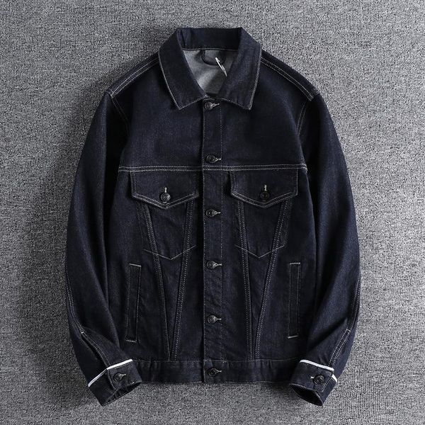 2021 autumn american trend primary color men's denim jacket sleeve stitching slim fashion youth casual coat outerwear 0740, Black;brown
2021 autumn american trend primary color men's denim jacket sleeve stitching slim fashion youth casual coat outerwear 0740, Black;brown