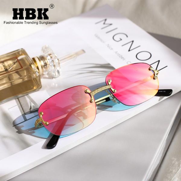 sunglasses hbk rectangle rimless women ladies small frameless mirror sun glasses alloy frame classic brand designer shades brown, White;black
sunglasses hbk rectangle rimless women ladies small frameless mirror sun glasses alloy frame classic brand designer shades brown, White;black
