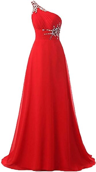 2021 one shoulder long chiffon gradient prom dresses for juniors beaded plus size ombre formal evening party gown qc1593, Black 
2021 one shoulder long chiffon gradient prom dresses for juniors beaded plus size ombre formal evening party gown qc1593, Black