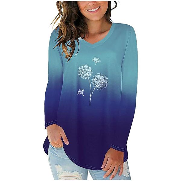 plus size womens long sleeve v-neck gradient colour loose casual tee t-shirt christmas harajuku print t-shirt ropa de mujer, White
plus size womens long sleeve v-neck gradient colour loose casual tee t-shirt christmas harajuku print t-shirt ropa de mujer, White