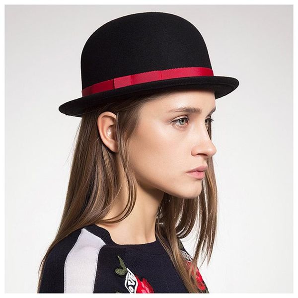 stingy brim hats women black wool felt bowler hat for lady satin lined fascinator party formal fedora costume magician cap, Blue;gray
stingy brim hats women black wool felt bowler hat for lady satin lined fascinator party formal fedora costume magician cap, Blue;gray