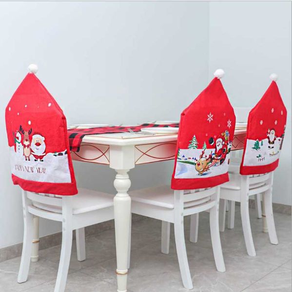chair covers christmas santa cover xmas back cap for house dining room kitchen banquet holiday decorations(red)
chair covers christmas santa cover xmas back cap for house dining room kitchen banquet holiday decorations(red)