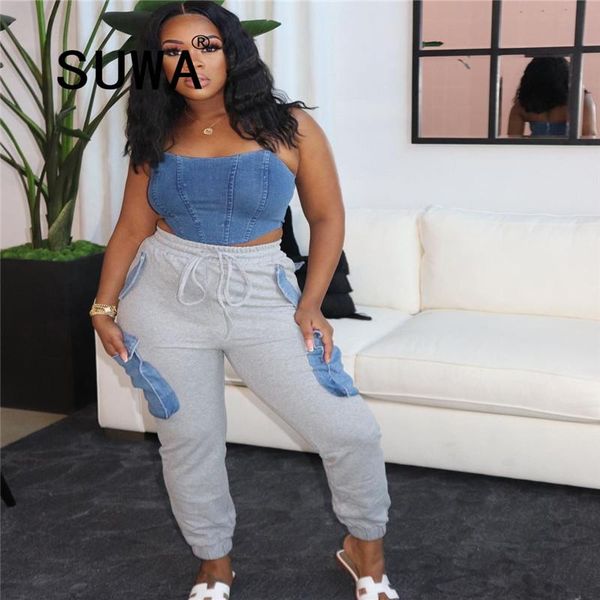women's pants & capris hip hop sweatpant women high waist jogger gym sweat fashion streetwear korean trousers color patchwork, Black;white
women's pants & capris hip hop sweatpant women high waist jogger gym sweat fashion streetwear korean trousers color patchwork, Black;white