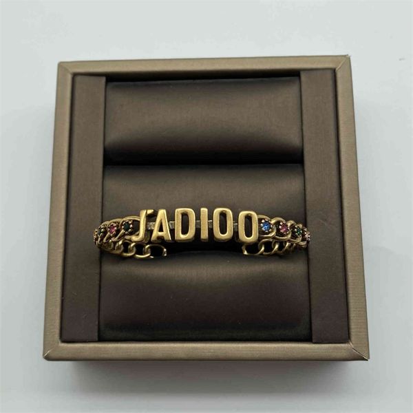 new european style color brilliant diamonds water wave women's personality fashion red alphabet bracelet, Golden
new european style color brilliant diamonds water wave women's personality fashion red alphabet bracelet, Golden
