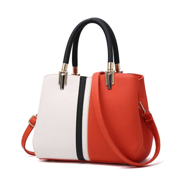 luxurys designers 2021 spring color contrast fashion shoulder handbag casual pu leather women's bag
luxurys designers 2021 spring color contrast fashion shoulder handbag casual pu leather women's bag