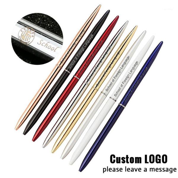 ballpoint pens 10pcs slim rotating metal pen business advertising gift signature laser custom lettering pens1, Blue;orange
ballpoint pens 10pcs slim rotating metal pen business advertising gift signature laser custom lettering pens1, Blue;orange