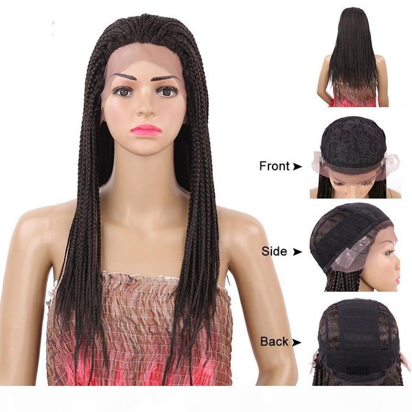 22 30inch synethtic hair lace front wigs for black women swiss lace cosplay long wigs crochet 3x box braids styles natural black colors
22 30inch synethtic hair lace front wigs for black women swiss lace cosplay long wigs crochet 3x box braids styles natural black colors