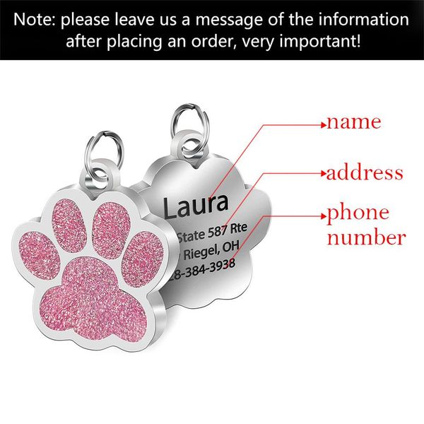 пользовательская собака id tag graved pet dog golog access accessoration personalized cat щенок id тег из нержавеющей стали костяная / лапа
пользовательская собака id tag graved pet dog golog access accessoration personalized cat щенок id тег из нержавеющей стали костяная / лапа
