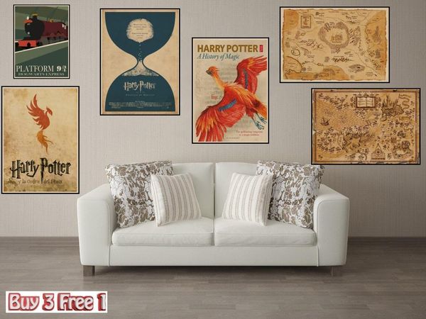 vintage poster harry poster express diagon alley etc film kraft paper movie posters wall sticker p6
vintage poster harry poster express diagon alley etc film kraft paper movie posters wall sticker p6