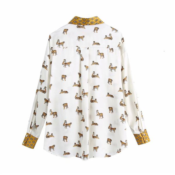new 2021 beige animal print satin women shirts oversize button up long sleeve shirt female contrast elegant woman blouses 2pf5, White
new 2021 beige animal print satin women shirts oversize button up long sleeve shirt female contrast elegant woman blouses 2pf5, White
