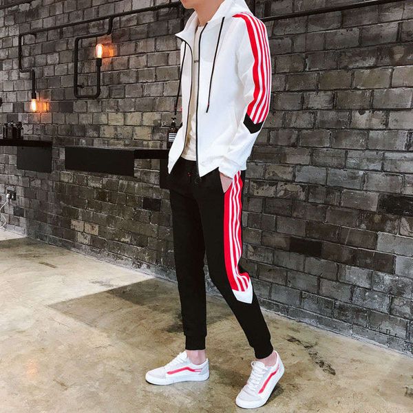 men's sportswear suit autumn and winter trend korean loose plush youth two piece casual wear, Gray
men's sportswear suit autumn and winter trend korean loose plush youth two piece casual wear, Gray