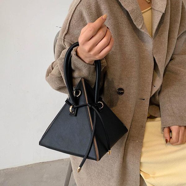 triangle shape crossbody bags for women 2021 designer bags girls purse and handbags chains tote for women