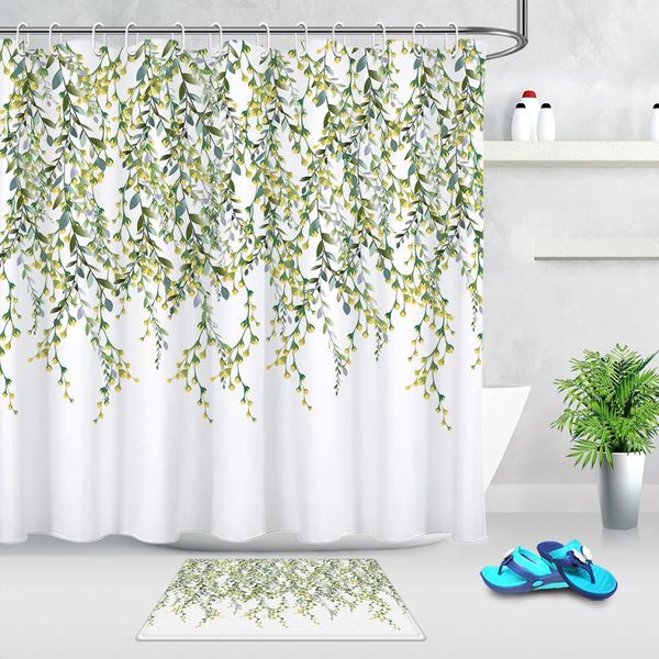 spring shower curtain yellow green leaf vine easter bath curtains waterproof polyester bath accessory printing bathtub curtain
spring shower curtain yellow green leaf vine easter bath curtains waterproof polyester bath accessory printing bathtub curtain