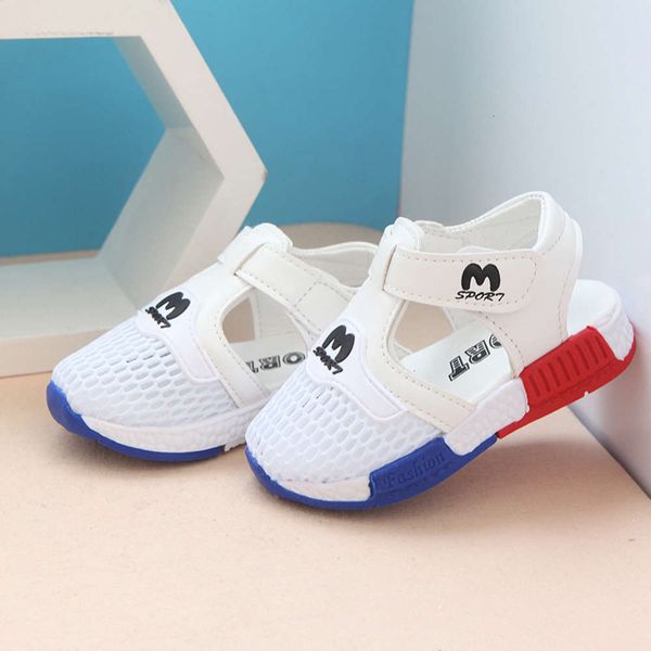 new children's mh breathable casual summer sports sho boys' and girls' sandals, Black;red
new children's mh breathable casual summer sports sho boys' and girls' sandals, Black;red