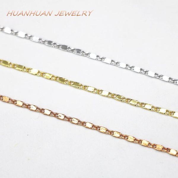 chains charms link chain copper stainless steel necklace for women 0.5x1.5mm chokers fashion jewelry 18inch b3372, Silver
chains charms link chain copper stainless steel necklace for women 0.5x1.5mm chokers fashion jewelry 18inch b3372, Silver