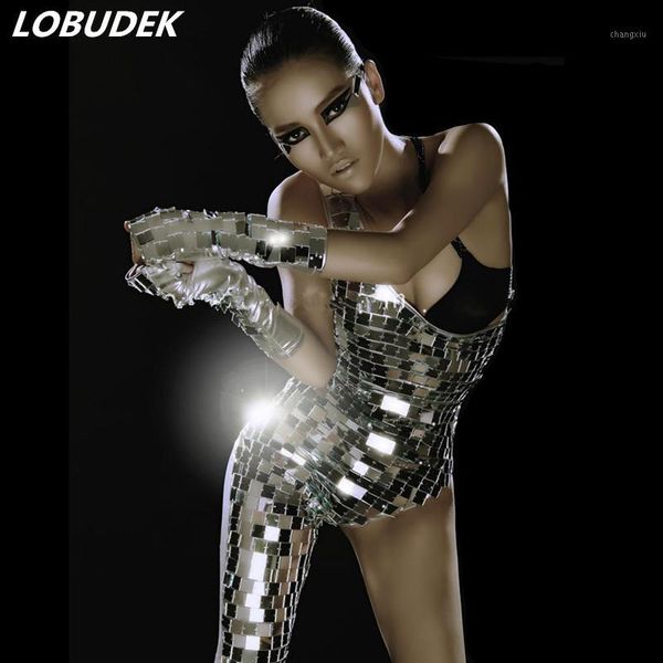 bodysuit+glove)mirror costume female singer dancer nightclub silver bodysuit slim stage jumpsuit costumes show party dj1, Black;red
bodysuit+glove)mirror costume female singer dancer nightclub silver bodysuit slim stage jumpsuit costumes show party dj1, Black;red