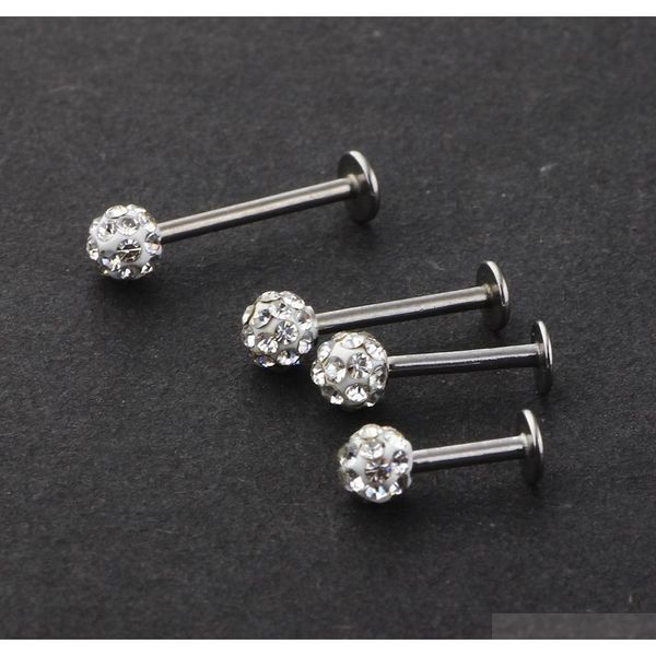 wholesale body jewelry labret rings stainless steel shaballa crystal disco ball lip piercing jewelry sqcicu new_dhbest, Black
wholesale body jewelry labret rings stainless steel shaballa crystal disco ball lip piercing jewelry sqcicu new_dhbest, Black