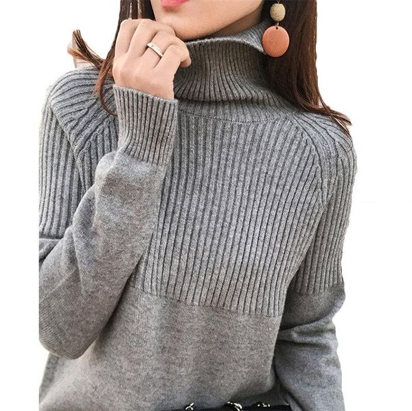women's sweaters 2021 autumn winter cashmere wool blended turtleneck sweater women warm long sleeve pullover female knitted jumper s-2x, White;black
women's sweaters 2021 autumn winter cashmere wool blended turtleneck sweater women warm long sleeve pullover female knitted jumper s-2x, White;black