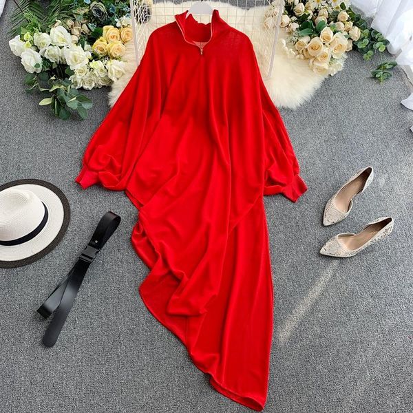 women's blouses & shirts fashion chiffon blouse woman 2021 stand neck long bat sleeve loose irregular shirt solid color camisas mujer j, White
women's blouses & shirts fashion chiffon blouse woman 2021 stand neck long bat sleeve loose irregular shirt solid color camisas mujer j, White