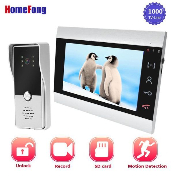 homefong7 inch video door phone video doorbell intercoms for a private house record motion detection sd card1
homefong7 inch video door phone video doorbell intercoms for a private house record motion detection sd card1