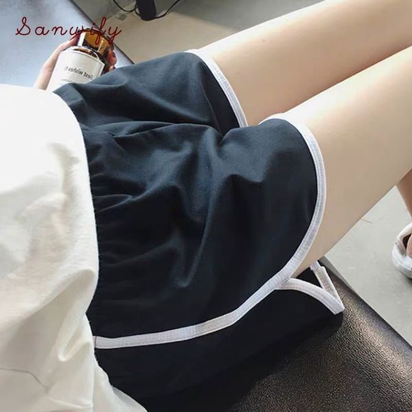 sports shorts women's 2021 summer high waist yoga pants large size casual pants safety student leggings, White;red
sports shorts women's 2021 summer high waist yoga pants large size casual pants safety student leggings, White;red