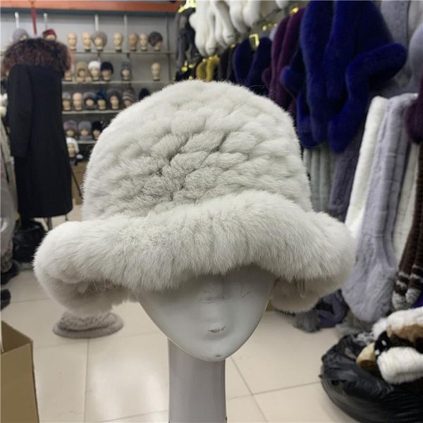 wide brim hats lady luxurious fashon real rex fur fedorals winter women warm caps q7, Blue;gray
wide brim hats lady luxurious fashon real rex fur fedorals winter women warm caps q7, Blue;gray