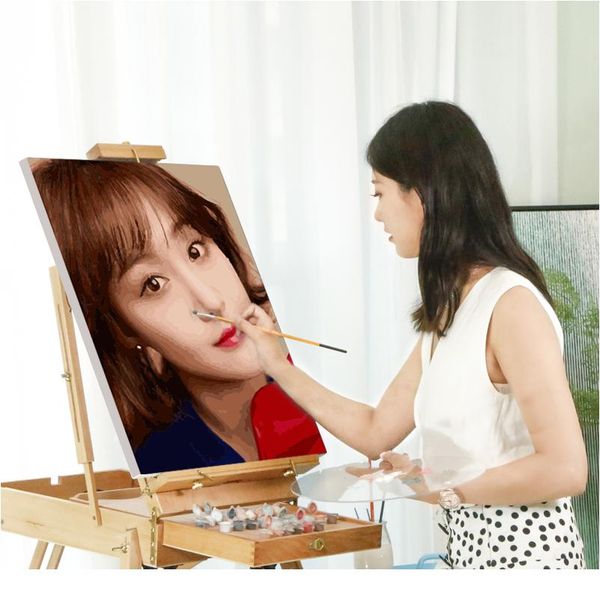 yijie p customized diy oil paint paintings by numbers for portrait wedding family custom make diy on canvas custo bbyymy
yijie p customized diy oil paint paintings by numbers for portrait wedding family custom make diy on canvas custo bbyymy
