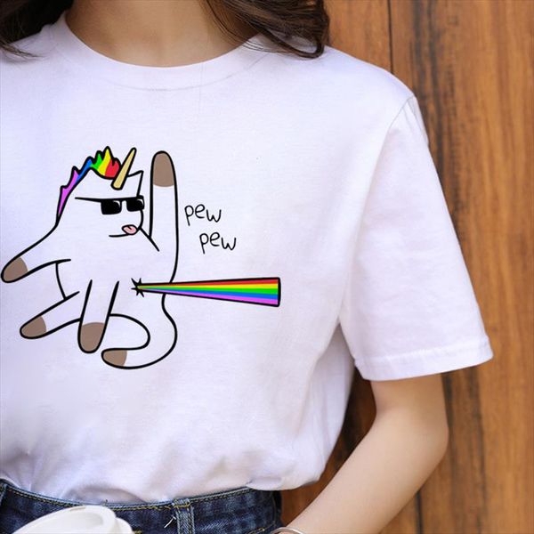 new rainbow harajuku kawaii funny t shirt women ullzang unicorn 90s t shirt graphic korean style tshirt fashion tees female, White
new rainbow harajuku kawaii funny t shirt women ullzang unicorn 90s t shirt graphic korean style tshirt fashion tees female, White