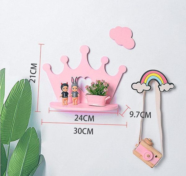 pink wooden crown wall shelf for princess room daughter girls room decoration gift nursery d bbyrbj yh_pack
pink wooden crown wall shelf for princess room daughter girls room decoration gift nursery d bbyrbj yh_pack