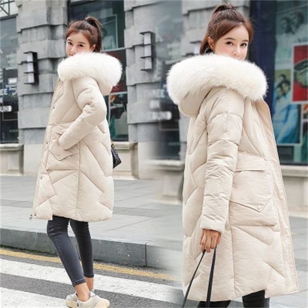 2021 new female white green winter coat m-3xl plus size skin with hood down coats cotton fine korean fashion thin heat parkas cxoe, Black
2021 new female white green winter coat m-3xl plus size skin with hood down coats cotton fine korean fashion thin heat parkas cxoe, Black