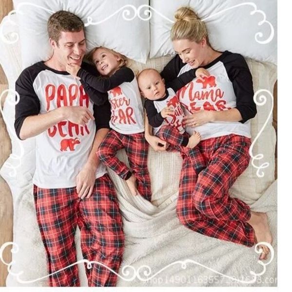 papa bear mama baby bear christmas pajamas family matching clothes outfits mother and daughter clothes 100% cotton pyjamas y200713, Blue
papa bear mama baby bear christmas pajamas family matching clothes outfits mother and daughter clothes 100% cotton pyjamas y200713, Blue
