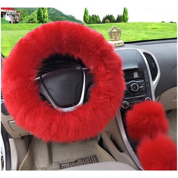 3pcs/set winter car steering wheel cover 12 colors long wool pink fur universal steering wheel cover car acc jlluuw lucky2005
3pcs/set winter car steering wheel cover 12 colors long wool pink fur universal steering wheel cover car acc jlluuw lucky2005